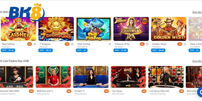 Giới Thiệu BK8 – Nhà Cái Hàng Đầu Với Chất Lượng Vượt Trội 3 Giới thiệu BK8 sở hữu đa dạng sảnh cược đổi thưởng